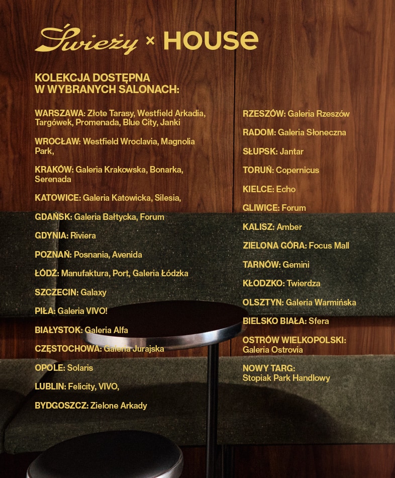 Promocja programu ambasadorskiego House Creators, zachęcająca do dołączenia i rozpoczęcia współpracy influencerskiej z marką House.